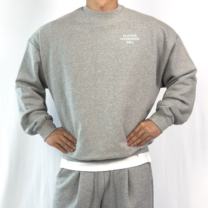 PACIENCIA 클래식 오버사이즈 맨투맨