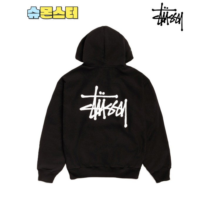 슈몬스터 스투시 베이직 후드티 남녀공용 Stussy 당일출고
