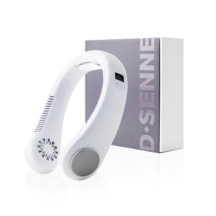 디센느 아이스 넥밴드 선풍기, 화이트