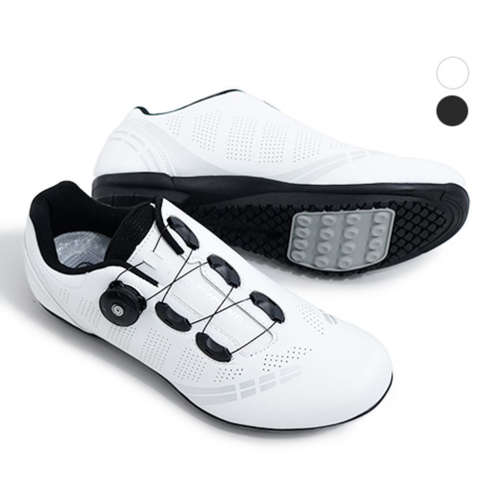 SUB22 경량 평페달 자전거신발 사이클 슈즈 고급형, 265, 화이트