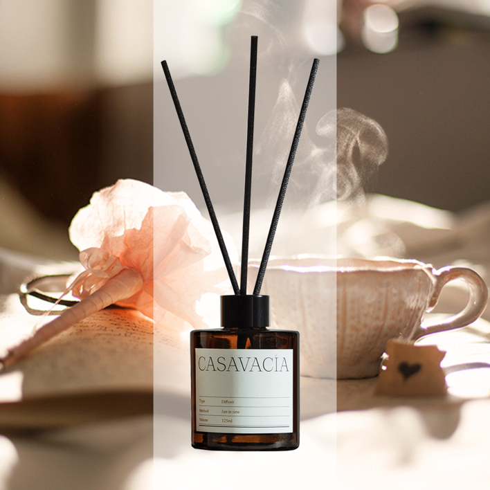 카사바시아 호텔 고급 디퓨저 방향제, 1개, 125ml, 도손