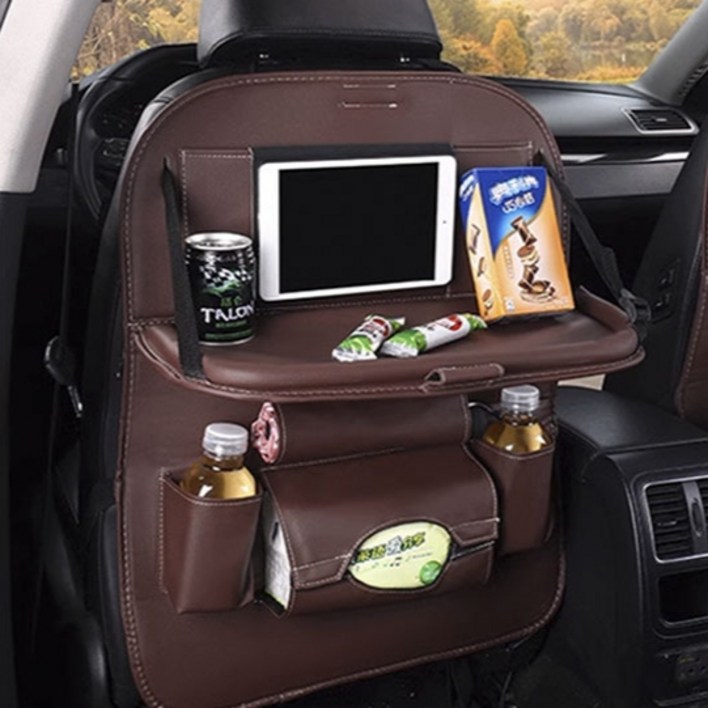 차량용 멀티트레이 수납 뒷자석테이블 뒷자석포켓 유아용
