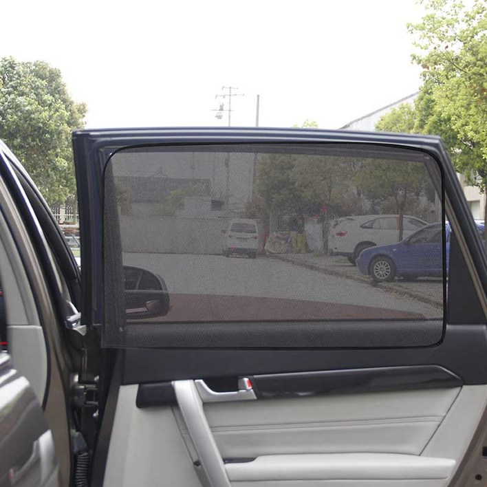 UNCLE2)차량 햇빛가리개 간편탈부착 자외선 UV차단 커튼 썬쉐이드 블라인드 용품 - 쇼핑앤샵