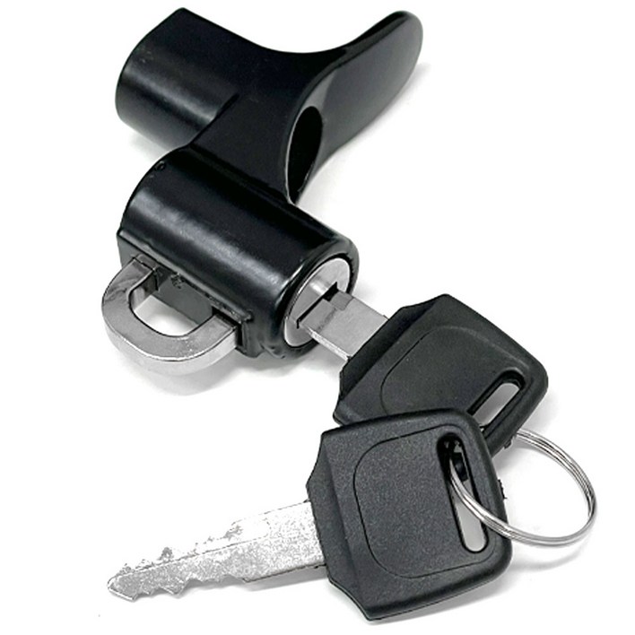 혼다 슈퍼커브 헬맷걸이 잠금 열쇠 봉지걸이 다용도걸이 고리 헬멧 110, 1개