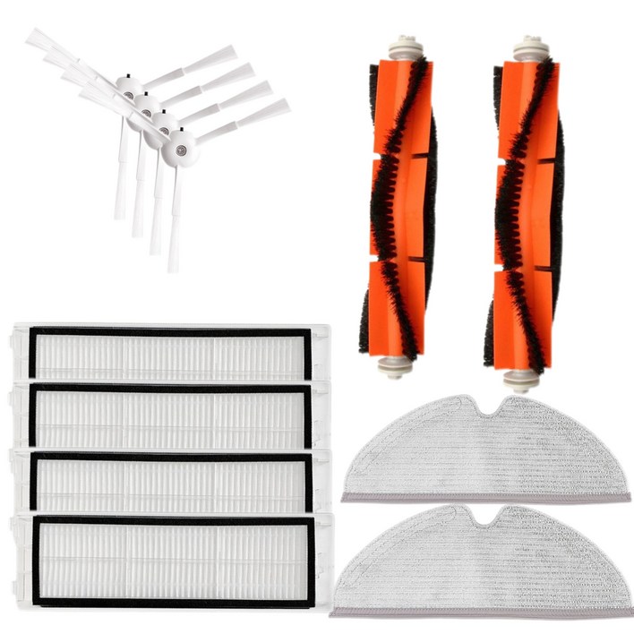 로보락 1 세대 2세대 3세대 s5 max / S6 maxv / E4 / E5 / S6 pure 로봇청소기 부품 세트