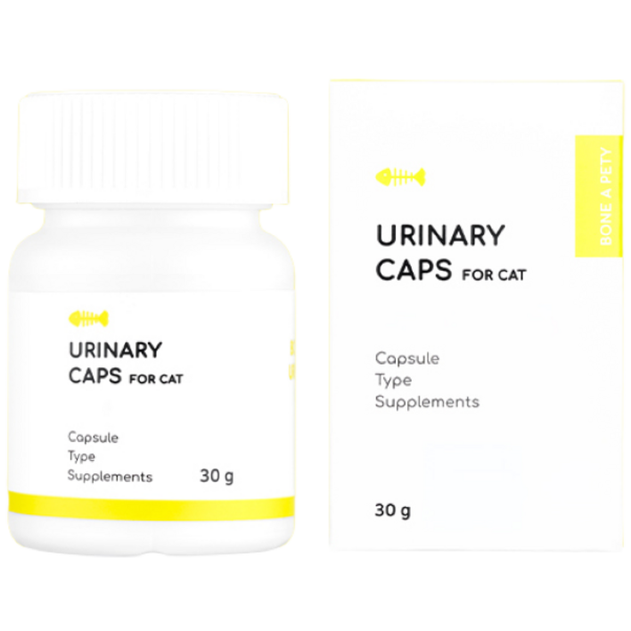본아페티 고양이 캡슐 기능성 영양제, 60정, 유리너리+결석, 1개