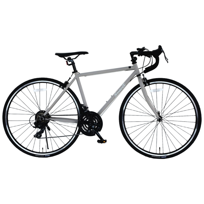 SUWIT X7021 일본자전거 국내배송 로드 700C 경량 입문용 21단 시마노변속 알루미늄 로드 브레이크, 출퇴근용 스포츠 싸이클, 베이지GRAY, 1개
