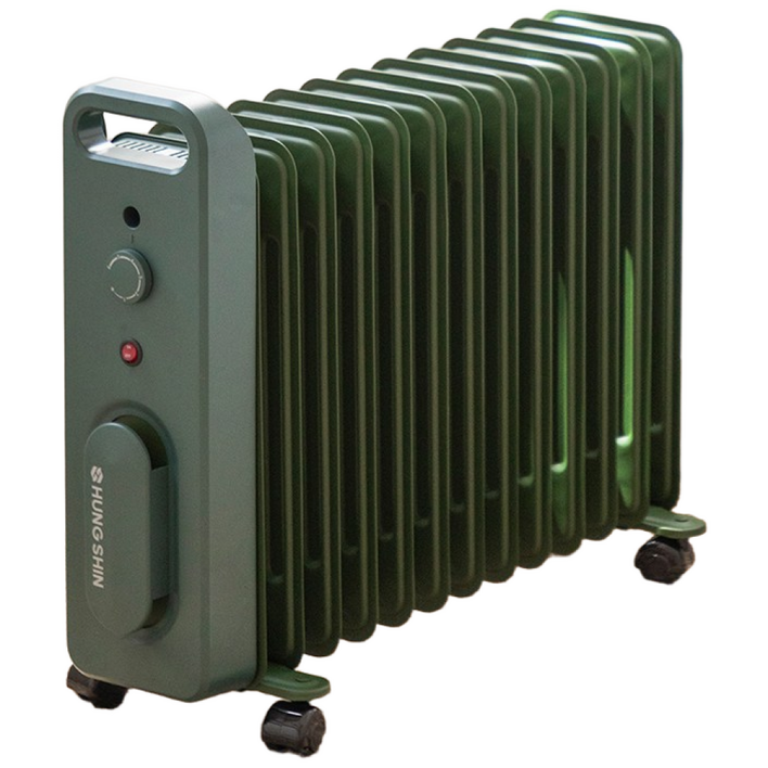 흥신 가정용 라디에이터 50주년 그린에디션절전형 오르씨 국산 전기난로
