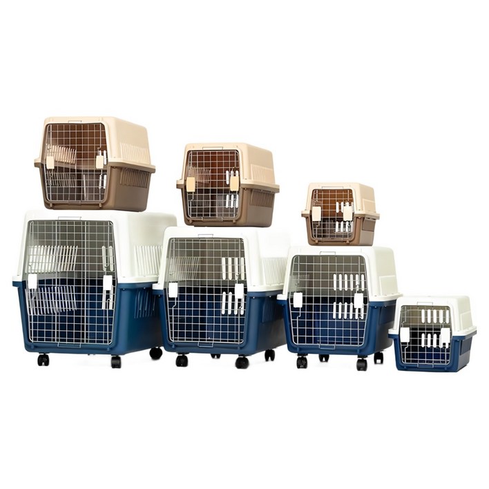 행복켄넬 매직도어 350 / 8~13KG ths*4085LP, 커피, 1개