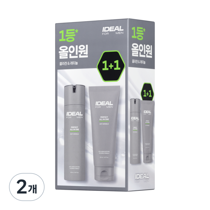 아이디얼포맨 퍼펙트 올인원 150, 2개, 300ml