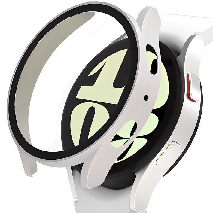 로랜텍 갤럭시워치 케이스 풀커버 액정보호 강화유리