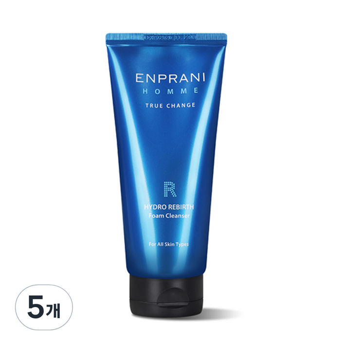엔프라니 옴므 하이드로 리버스 폼 클렌저, 170ml, 5개