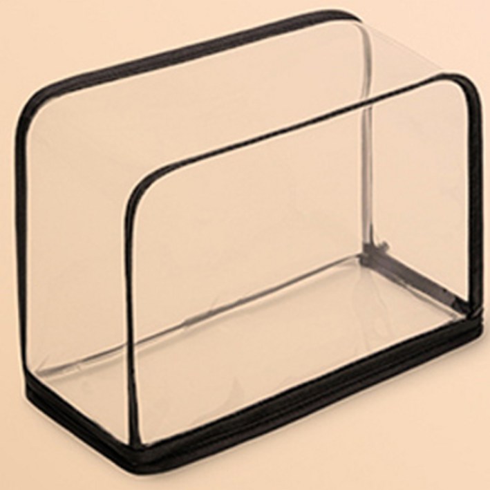 리모컨거치대 투명 가방 보호 케이스 A타입 21.5x16.5x13.5cm, 혼합색상, 1개
