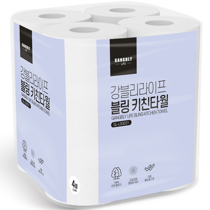 강블리라이프 블링 천연펄프 키친타올 강블리라이프 블링 천연펄프 키친타올