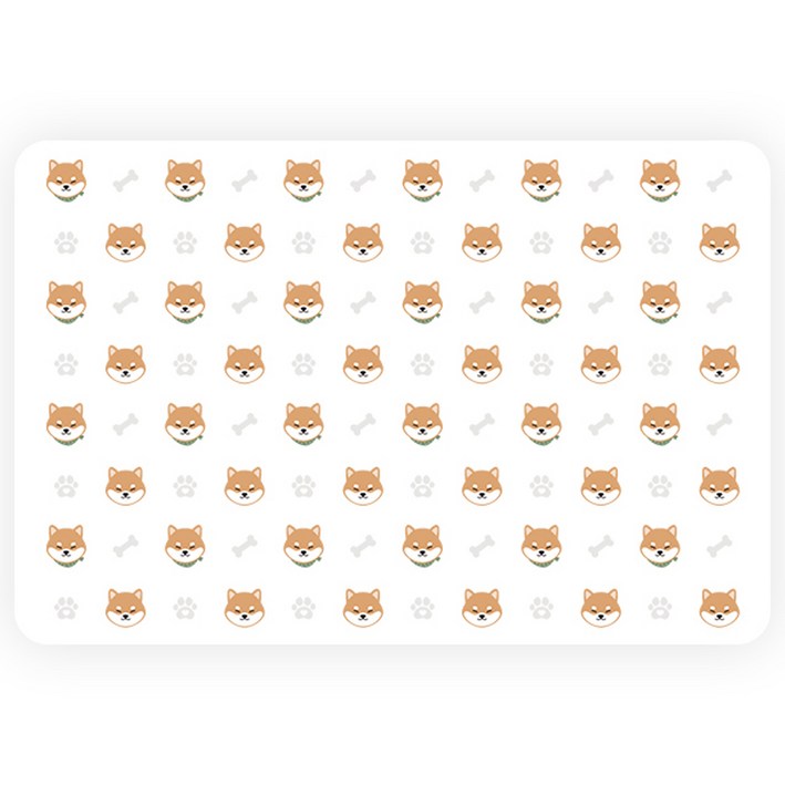펫코노미 강아지 빨아쓰는 시바견 소변매트