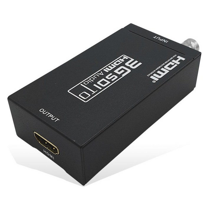 랜스타 SDI TO HDMI 컨버터 8채널 48kHz 1080P 지원, LSSD2HD, 1개