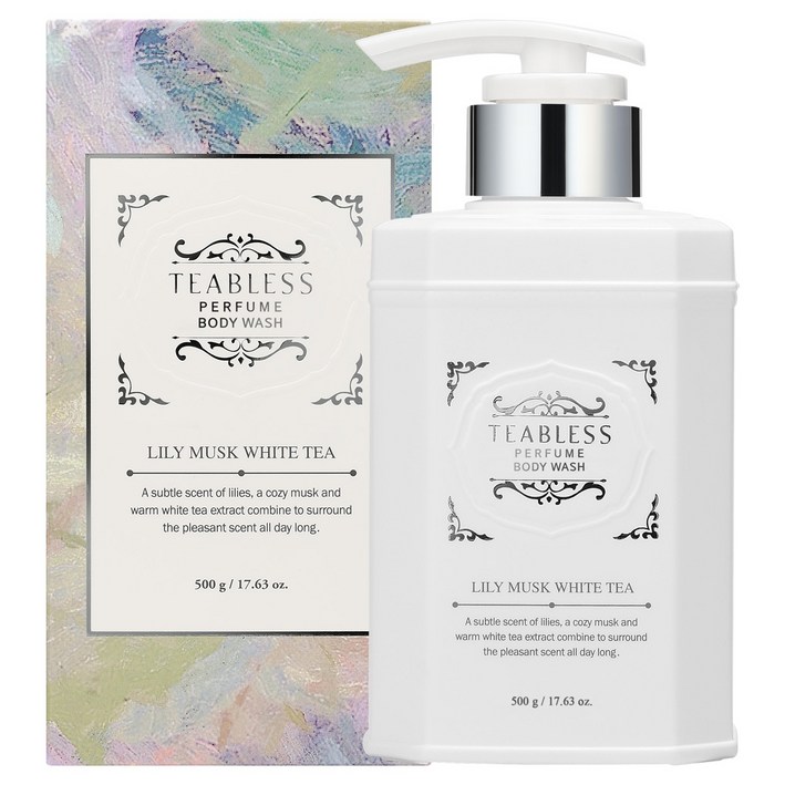 티블레스 퍼퓸 바디워시 화이트티 릴리머스크향