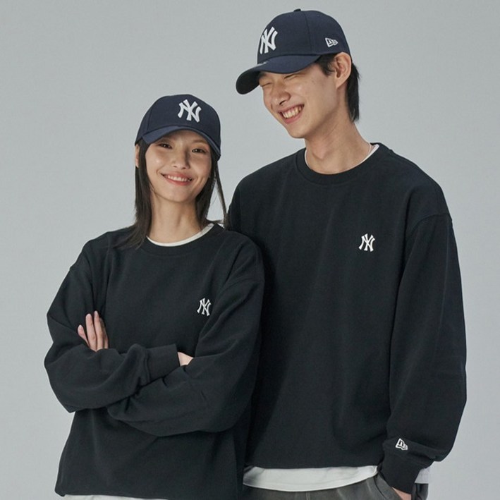 뉴에라 남녀공용 MLB 스몰로고 샌프란시스코 자이언츠 맨투맨 1488156