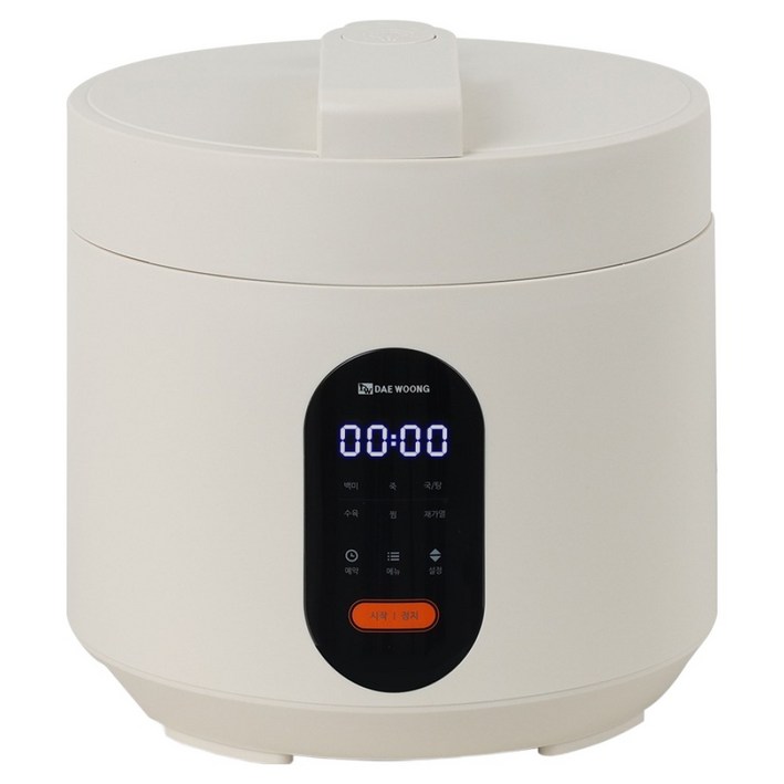 대웅 압력 찜요리 죽 멀티쿡 전기밥솥 34인용