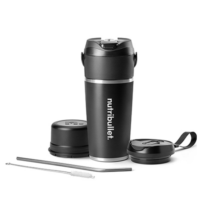 뉴트리불렛 플립 보냉 휴대용 텀블러 스텐 무선 믹서기 NBP016, NBP016B