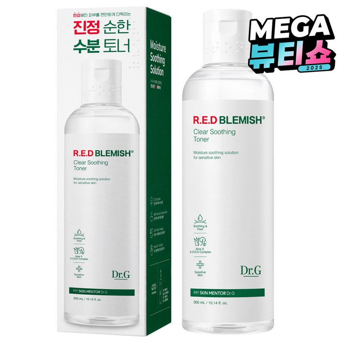 닥터지 레드 블레미쉬 클리어 수딩 토너