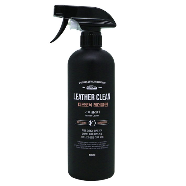 디크로닉 레더클린 가죽 클리너, 1개, 500ml 디크로닉 레더클린 가죽 클리너, 1개, 500ml