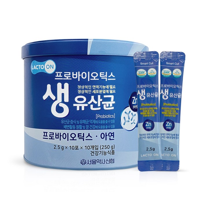 서울약사신협 프로바이오틱스 생유산균 100포, 250g, 1개 출산/유아동
