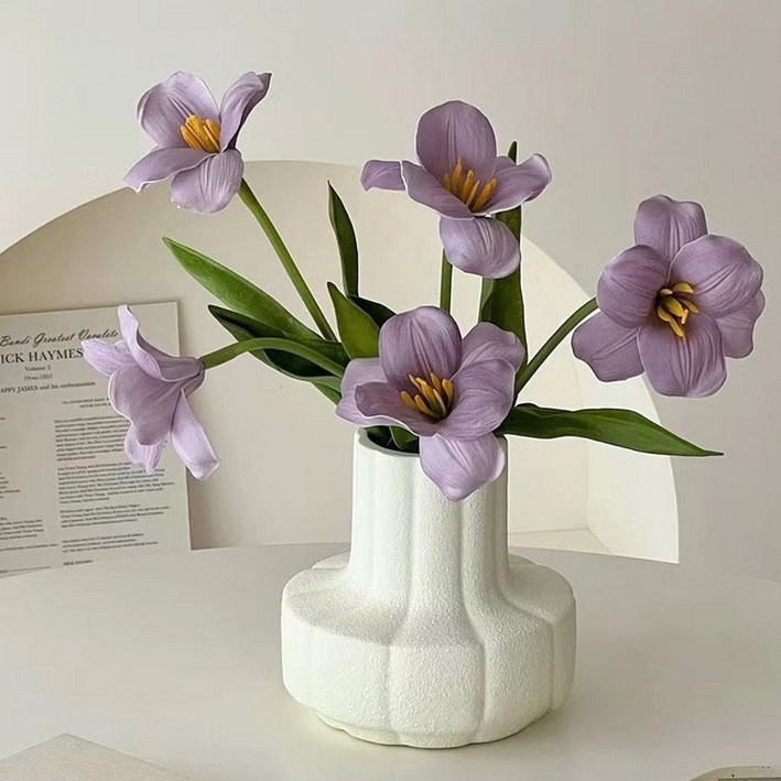 소유공간 조화 밸런스 클린 라인 화병 세트