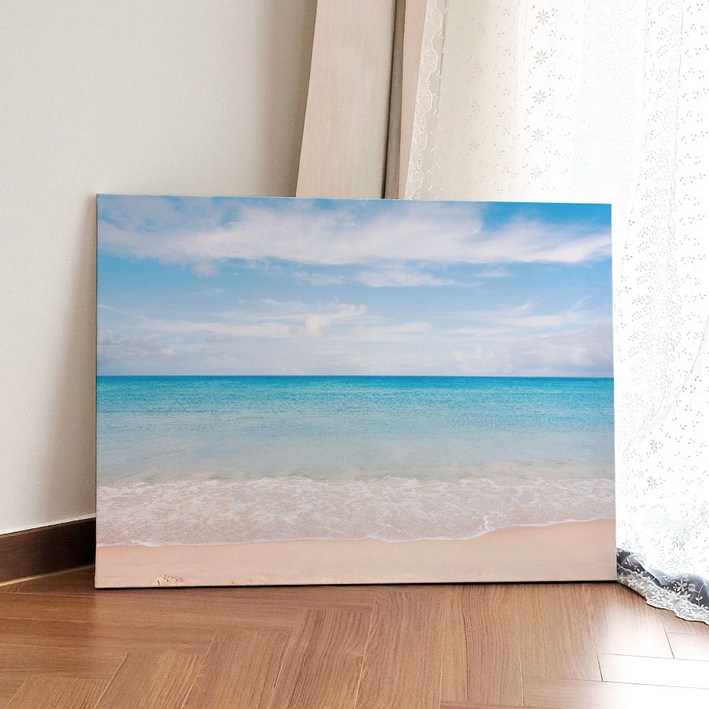 꾸밈 캔버스액자 아름다운 바다풍경01 타입4 bh170