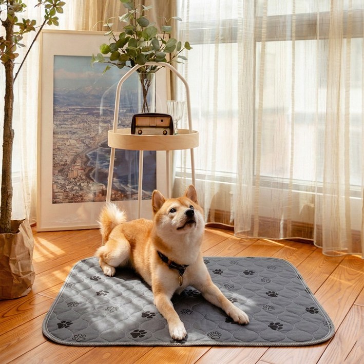 푸키 빨아쓰는 미끄럼방지 배변패드