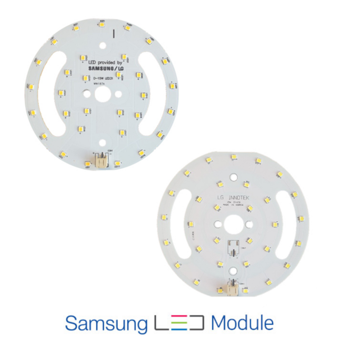 LED 모듈 리폼모듈 직부등 매입등 센서등 교체용 15W, 1개, 주광색