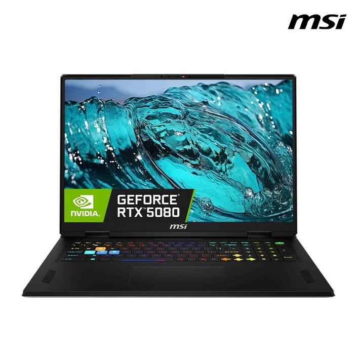 MSI 벡터 18 HX AI A2XWIG-U9 윈도우11 홈 인텔 울트라9 275HX RTX 5080, A2XWIG-U9, WIN11 Home, 64GB, 2TB, 블랙