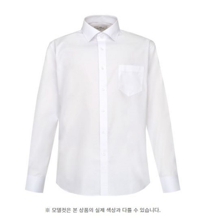 파크랜드,ADL99161,화이트 T/C 드레스 셔츠