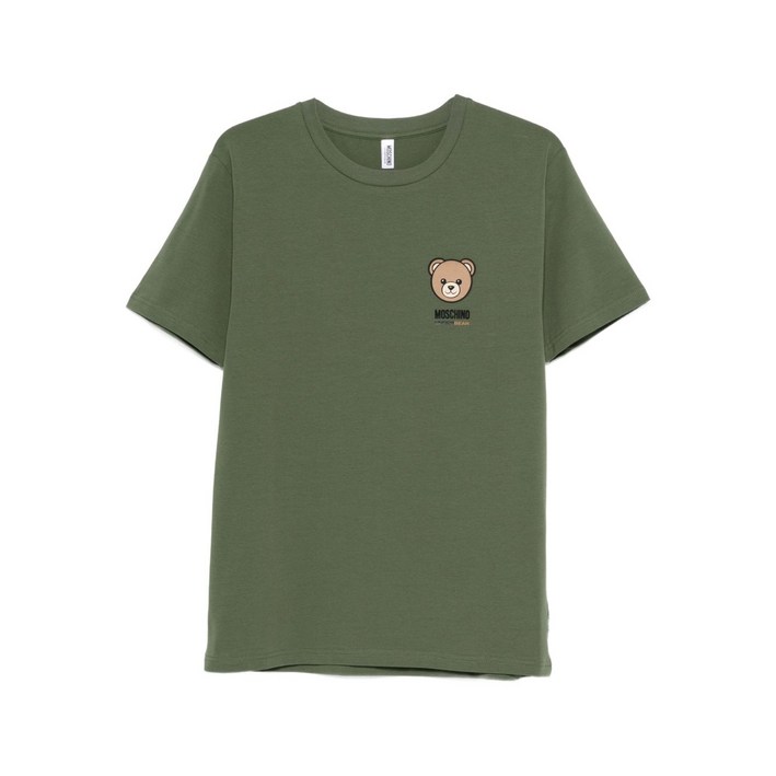 모스키노 테디 베어 프린트 티셔츠