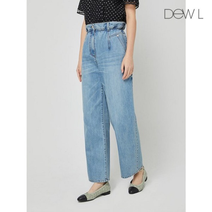 듀엘 밴딩 와이드 데님 팬츠 BLD233PSA408 1041159