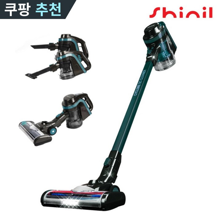 신일 무선청소기, 블랙 다크그린, SVCPB732DG 신일 무선청소기, 블랙 다크그린, SVCPB732DG