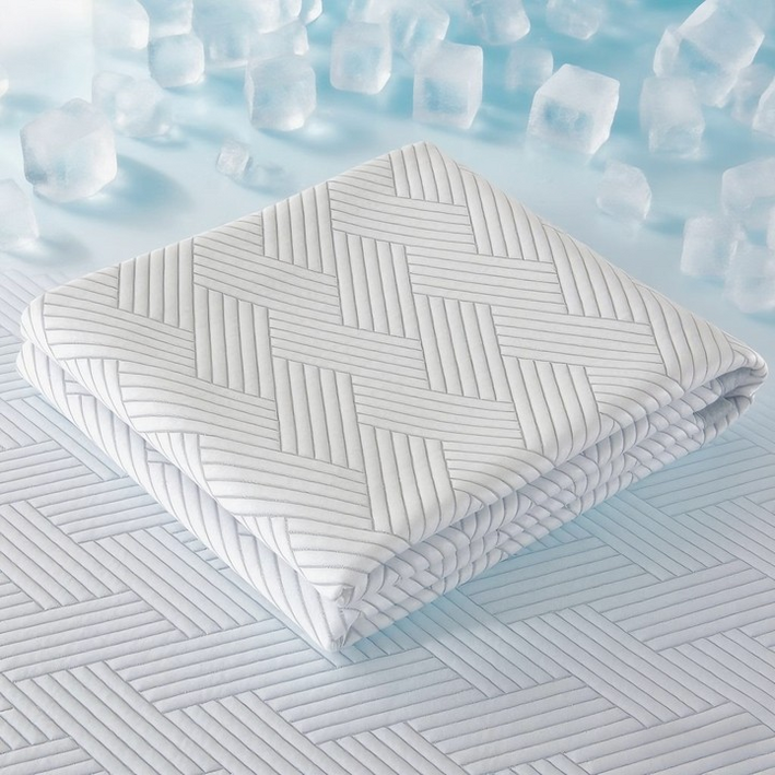 Roomxyd 냉감패드 침대패드 매트리스 침대패드 쿨매트 고정밴드형