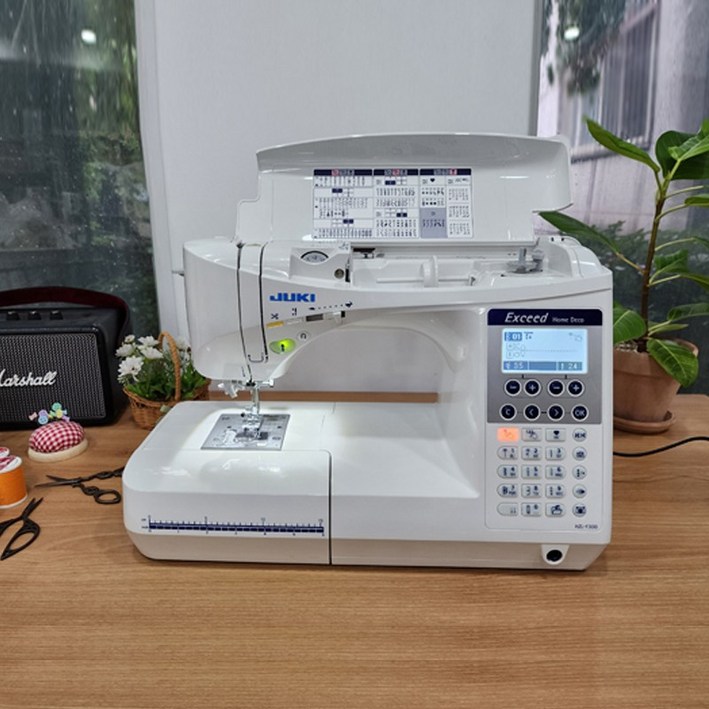 JUKI 주키 주끼 미싱 F300 확장판,무릎리프트,코르크소음방지패트 무료증정