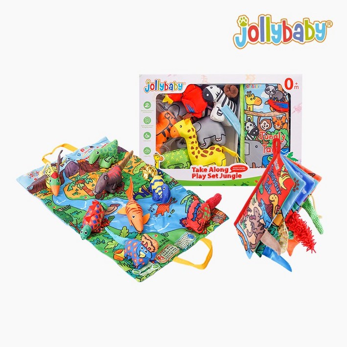 졸리베이비 플레이세트 선물용 쇼핑백 포함, 1개