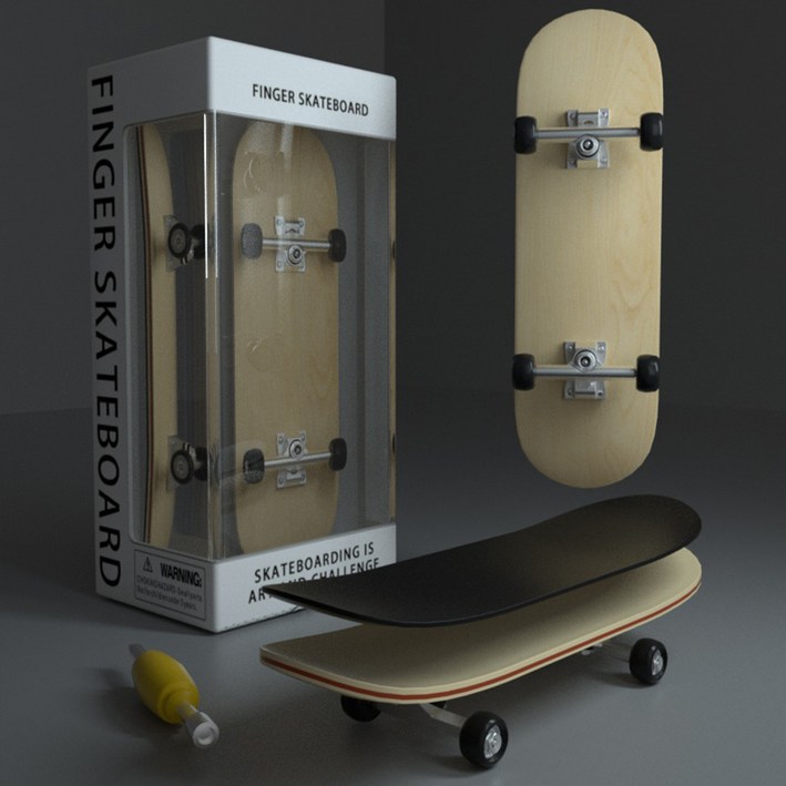 DIY 핑거 스케이트보드 / 미니 손가락 베어링 보드 Fingerboard skateboard