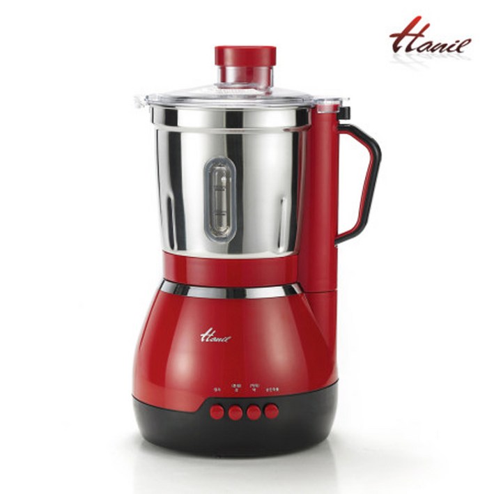 한일 대용량 레드스텐 분쇄믹서기본체칼날 3종대용량 스텐 컨테이너, 한일 대용량 레드 스텐 분쇄믹서기