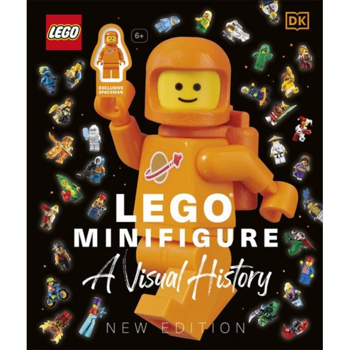LEGO® Minifigure A Visual History New Edition 레고 우주인 미니피규어 포함With exclusive LEGO spaceman mini…