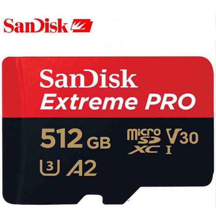 Extreme PRO A2 V30 512GB 512G Micro Card SDXC Memory Card Flash Memory Microsd TF Mini Card Extreme PRO A2 V30 512GB 512G Micro Card SDXC Memory Card Flash Memory Microsd TF Mini Card