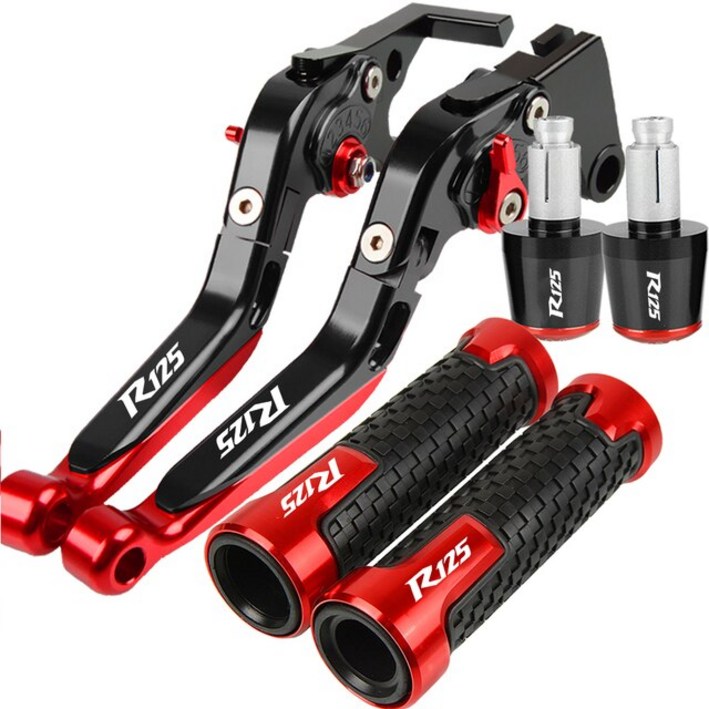높이조절 호환용 핸들라이저 스즈키 GSXR GSX R125 GSXR125 조정 가능한 브레이크 클러치 레버 핸들 그립 끝