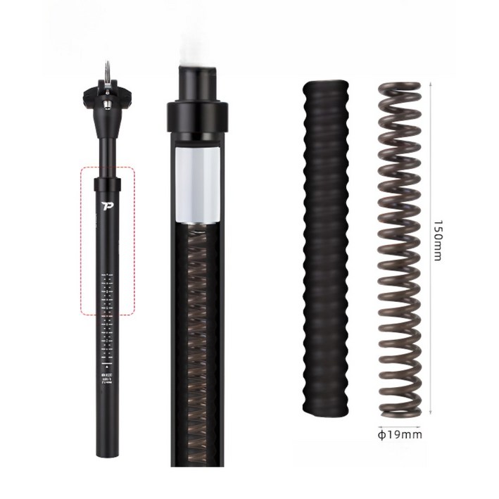 에코하이진 고급 버전 스프링 충격 흡수 싯포스트 서스펜션