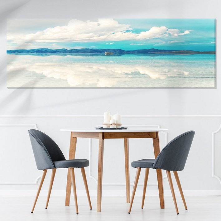 재산운 풍경 심리치료 인테리어 와이드 액자