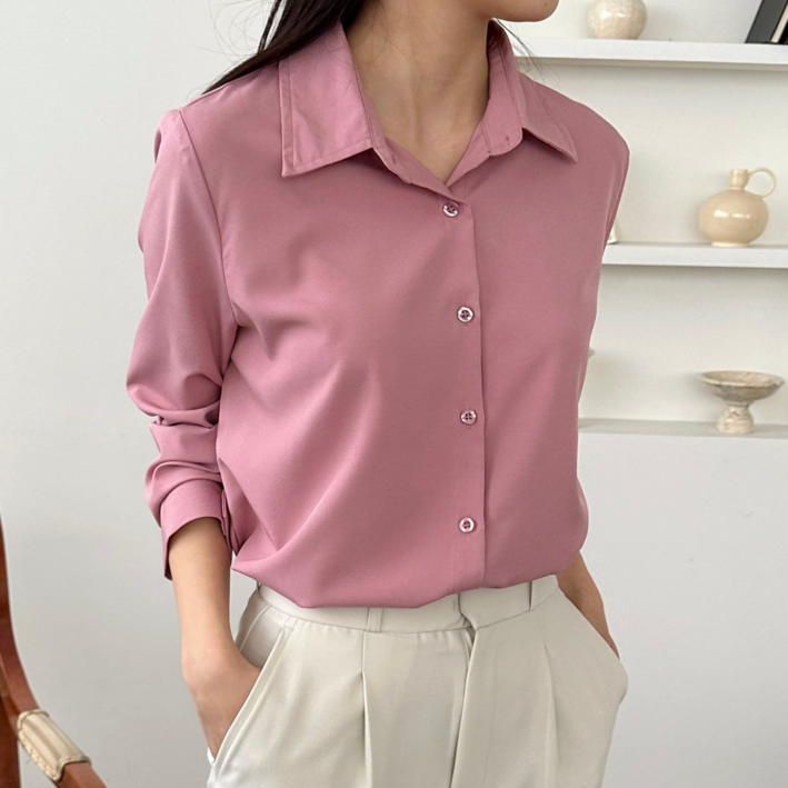 루나제이 여성 블라우스 구김없는 여자 셔츠 링클프리 14가지 컬러