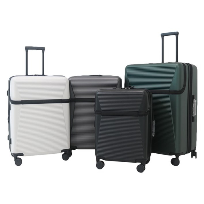 레투 캐리어 PC100% H플러스 20인치 포켓캐리어 기내용 화물용 하드캐리어