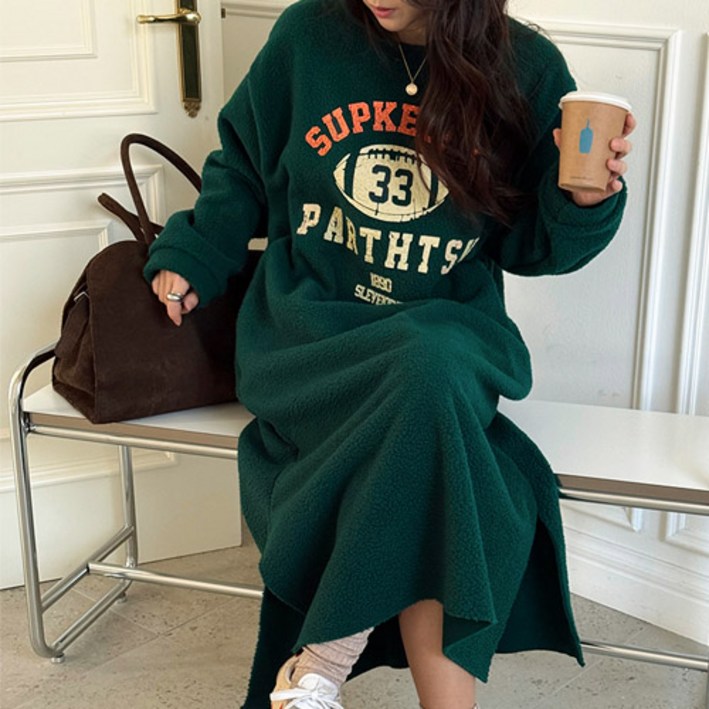 [난닝구]슈판브 뽀글이나염원피스