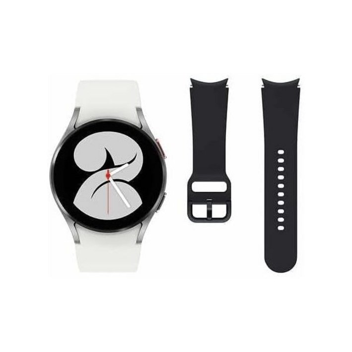 삼성 갤럭시 워치 4 스마트 40mm 추가 밴드 포함수면 모니터 실버 SMR860NZSCXAA(리퍼상품)